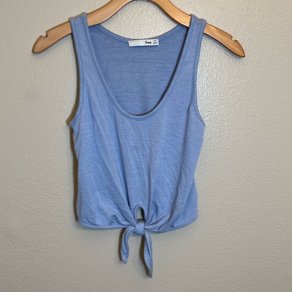 Wilfred Free Blue Tank Top